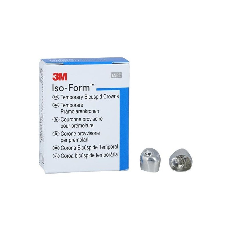 3M™ Iso-Form™ Crowns  Temporary Crowns for Bicuspids Refill