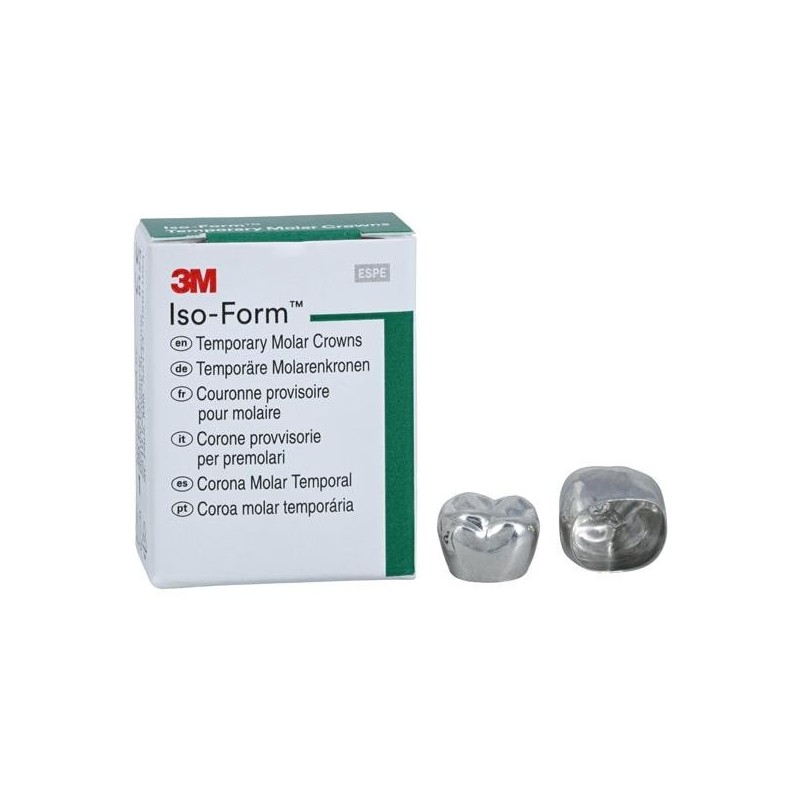 3M™ Stainless Steel Crowns for Permanent Molars Refill