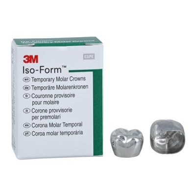 3M™ Iso-Form™ Crowns  Temporary Crowns for Molars Refill