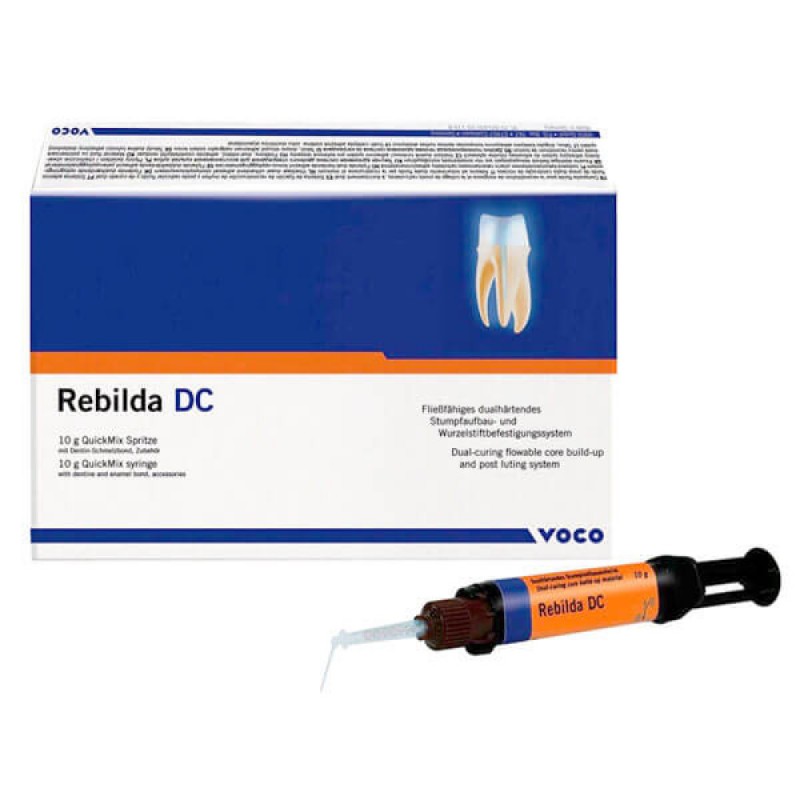 Rebilda DC QM, Dentine, Flowable Core Build-Up & Post Luting