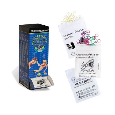 Elastics Amber Medium 3/8"...