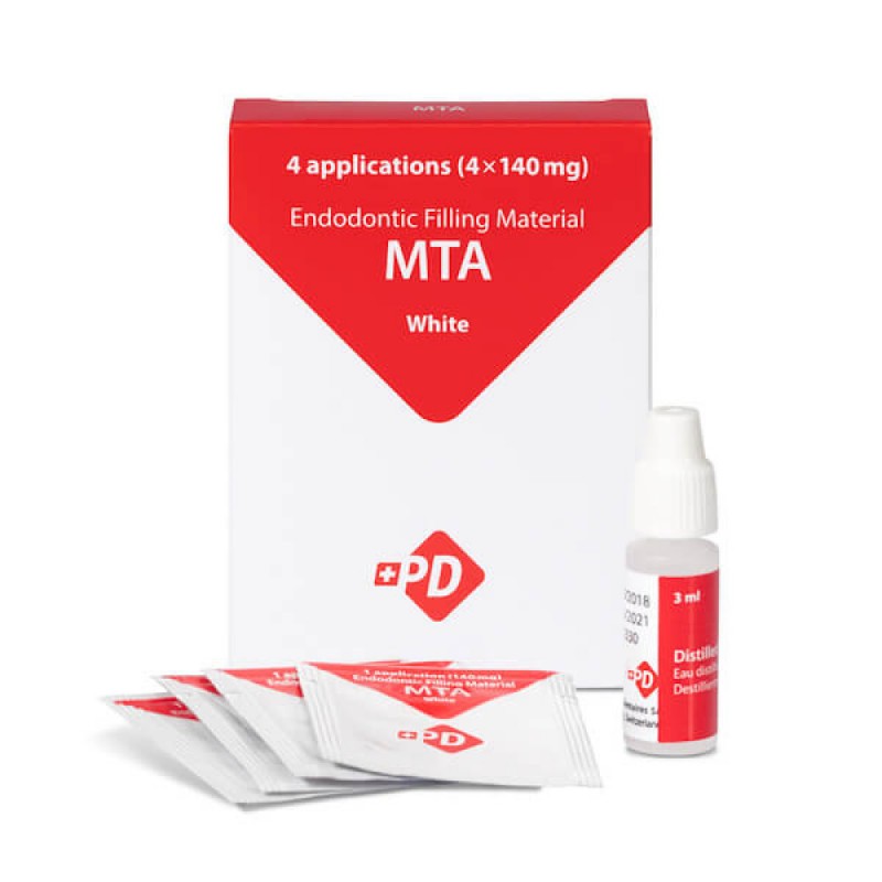 PD MTA White, Biocompatible Obturation and Repair (Powder & Liquid)